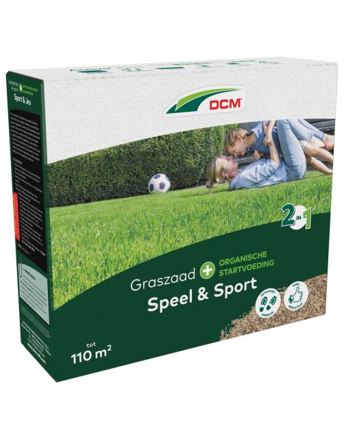 Dcm Graszaad Plus Speel & Sport - Graszaden - 110 m2 2.2 kg