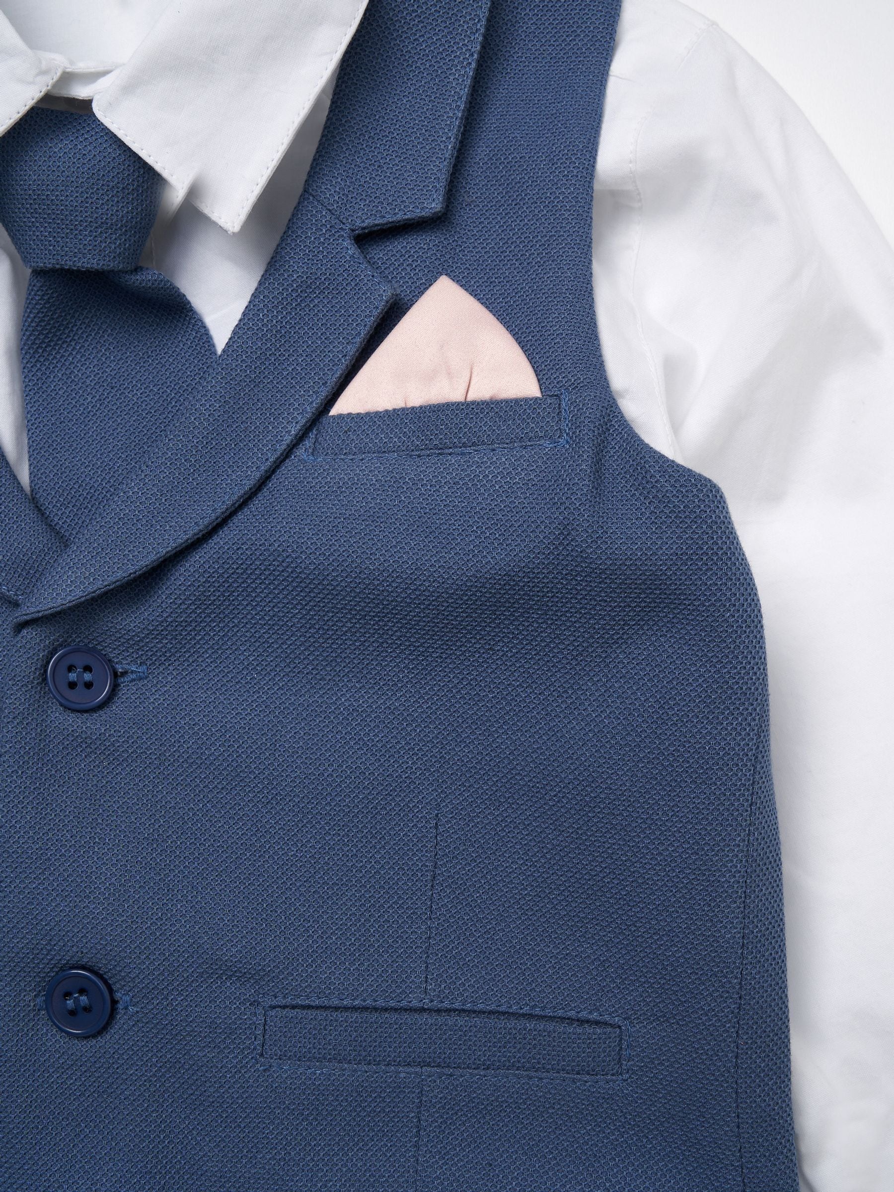 Angel & Rocket Matty nette bedrukte 100% katoenen gilet-set