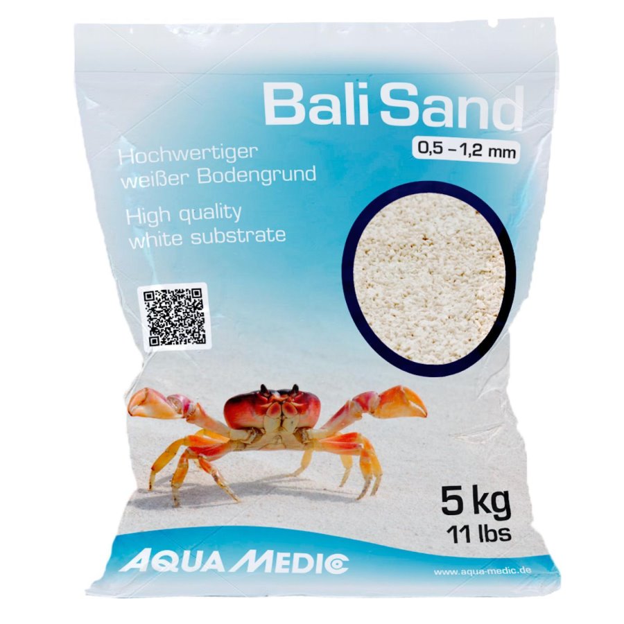 Areia de Bali AQUAMEDIC 0,5>1,2 mm 5 kg