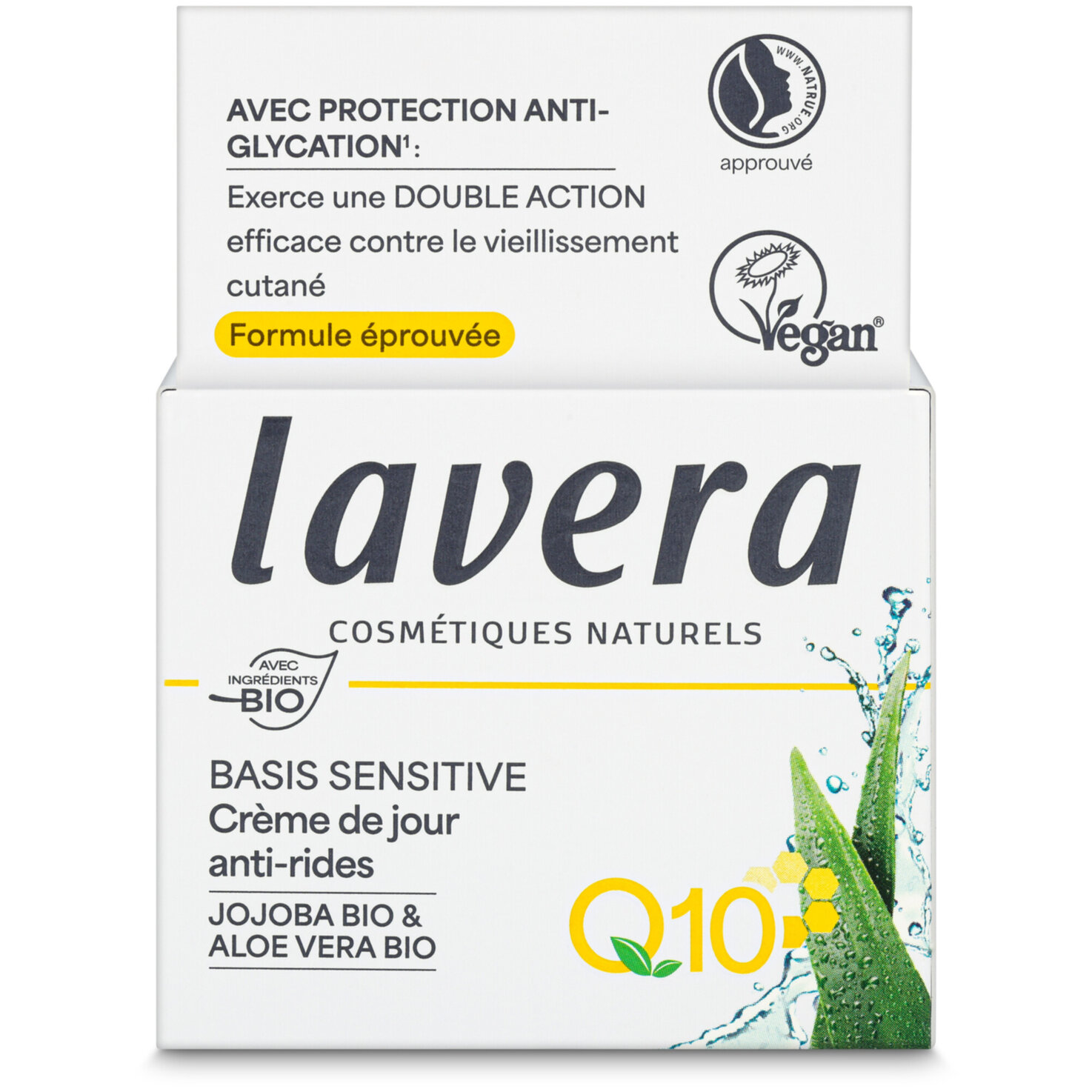 Lavera Basis Sensitive Anti-Falten Feuchtigkeitscreme Q10