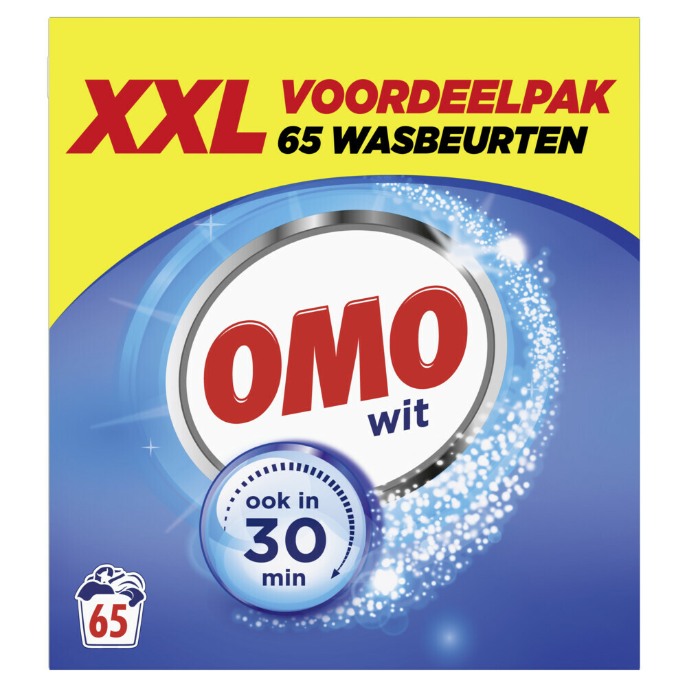 OMO Waspoeder Wit 65 Wasbeurten3,835 kg