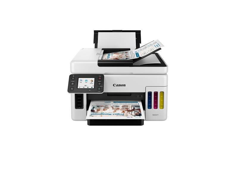 Canon Multifunktionsdrucker MAXIFY GX6050 Tintenstrahl-Multifunktionsdrucker mit nachfüllbarem Tintenbehälter