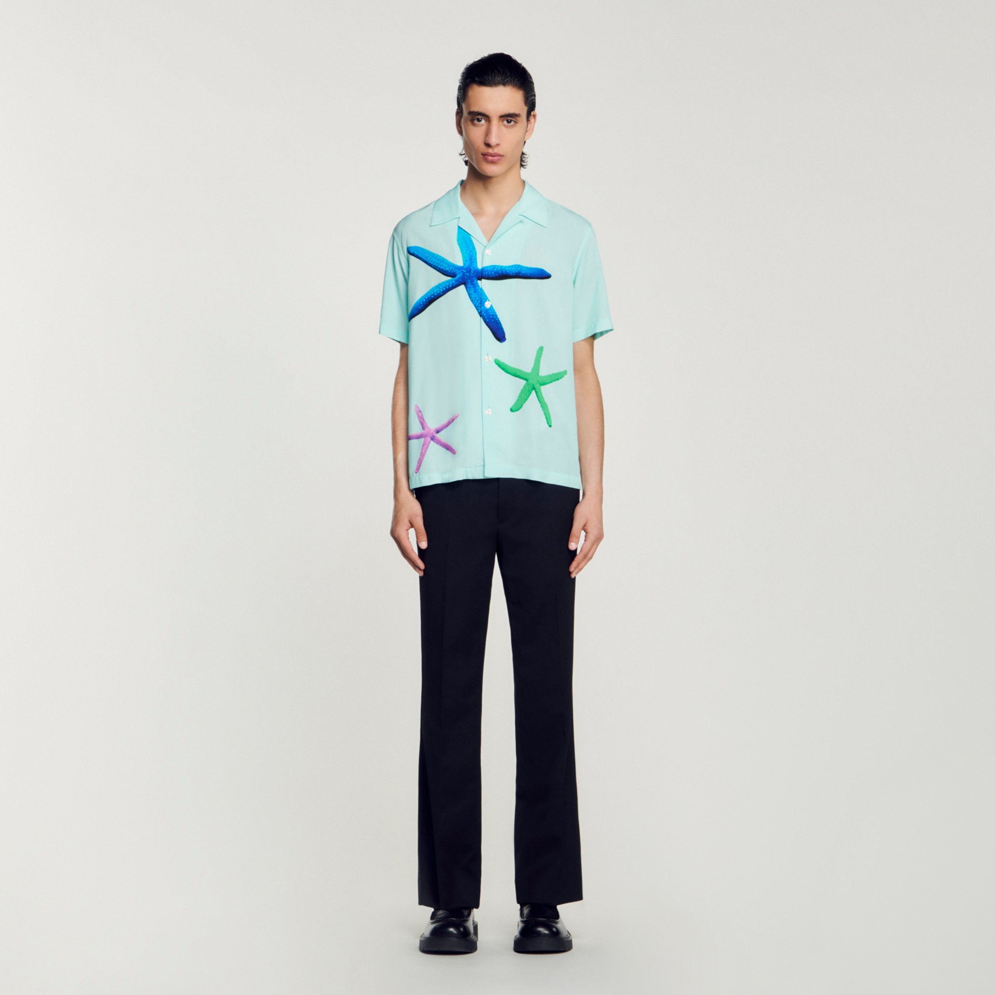 Chemise imprime etoiles de mer