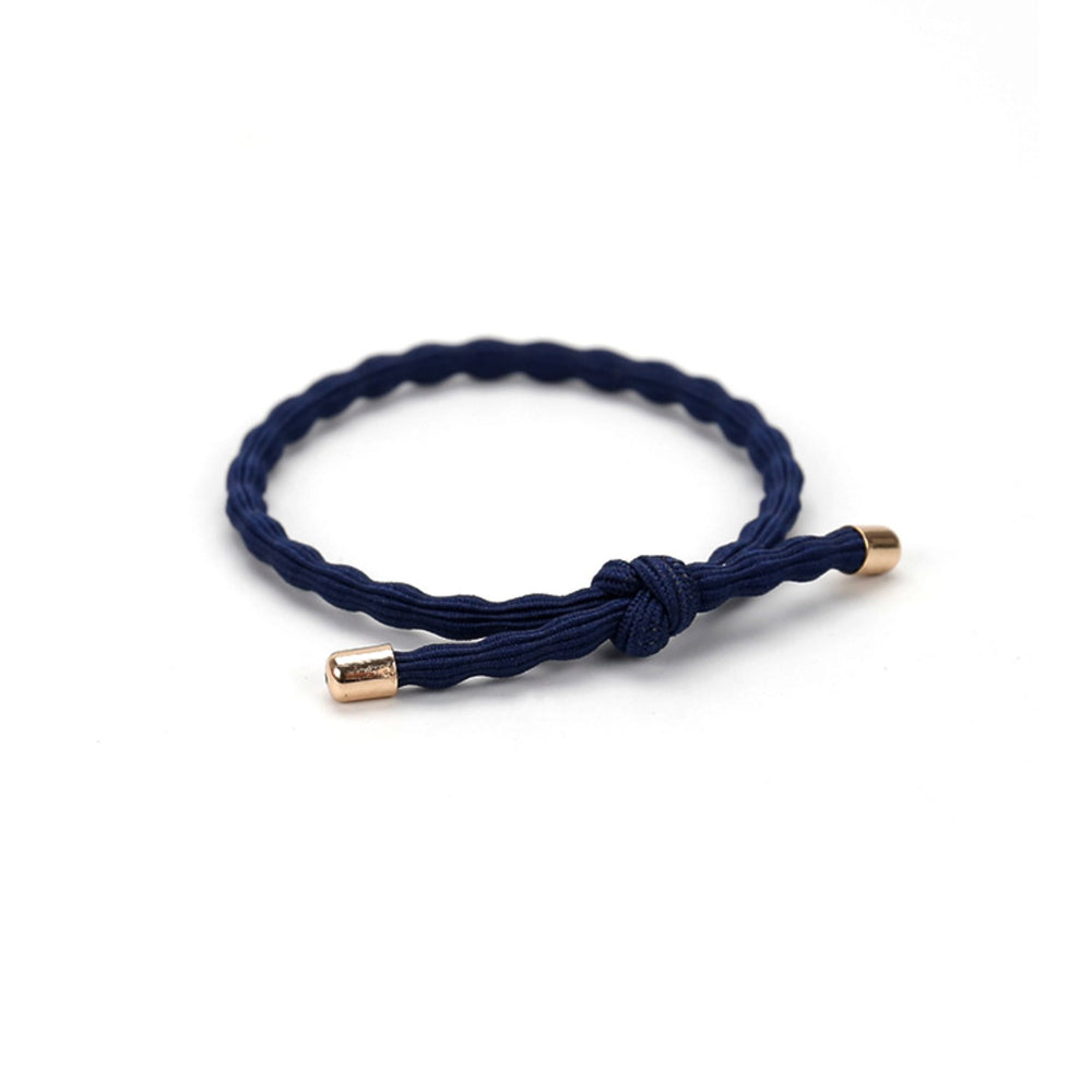 Køb Bow's by Stær Petra Hårelastik - Navy 6-Pak