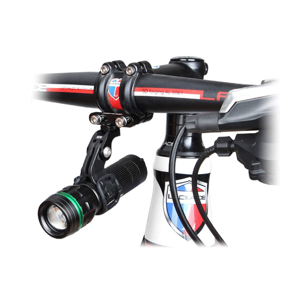 GoPro Aluminium Adapter Halterung Fahrrad Lenkstangen Halterung - Schwarz