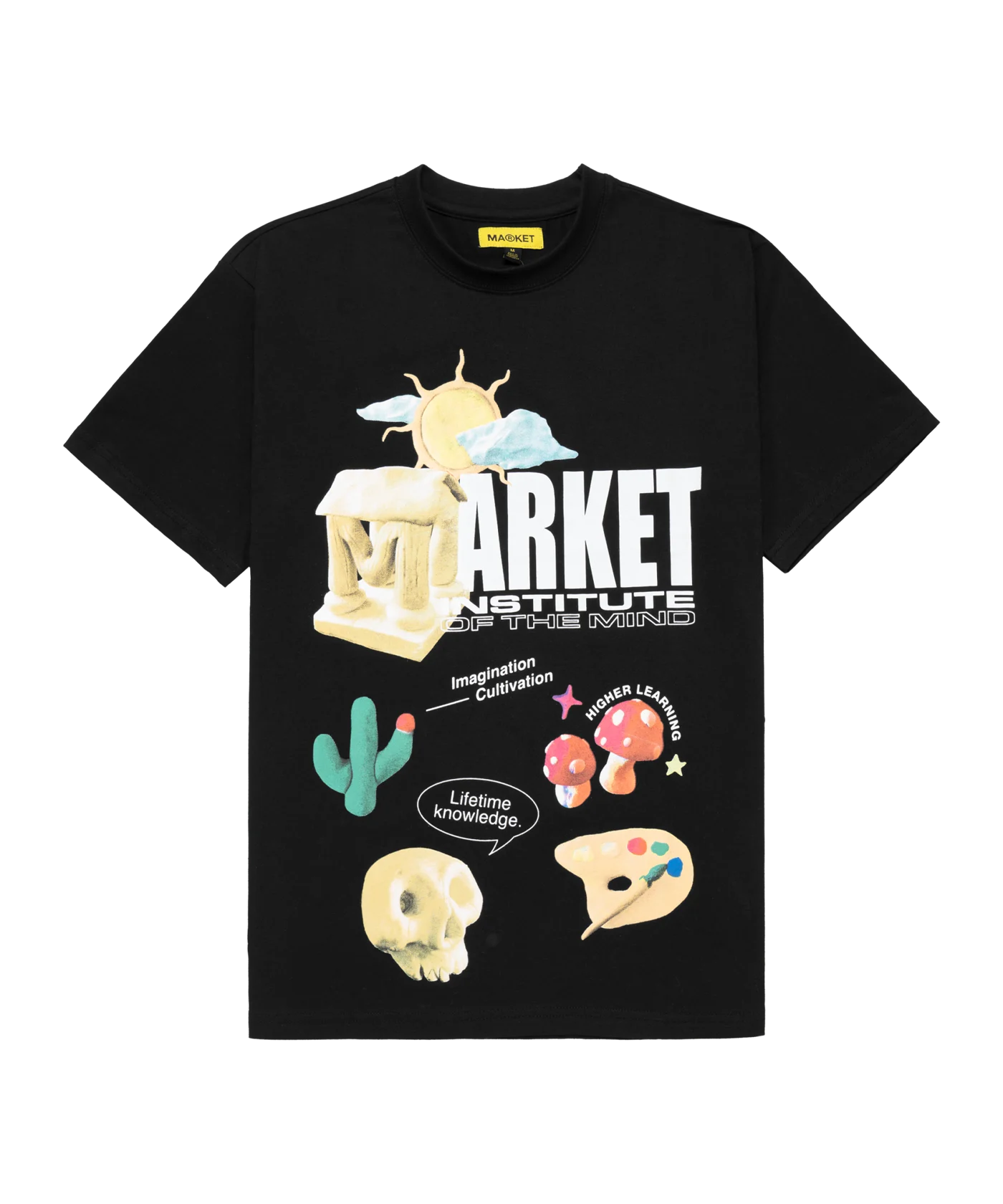 Market Institute Of The Mind T-Shirt Schwarz