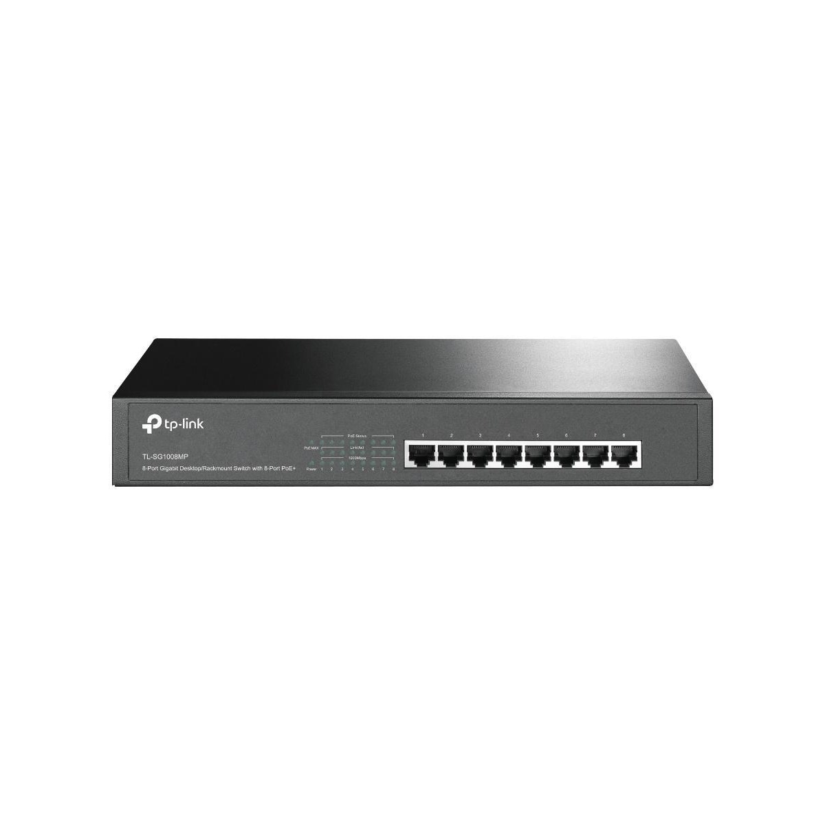 TL-LINK 8-Port Gigabit PoE+ Switch, 8 Gigabit RJ45 Ports, 802.3at/af