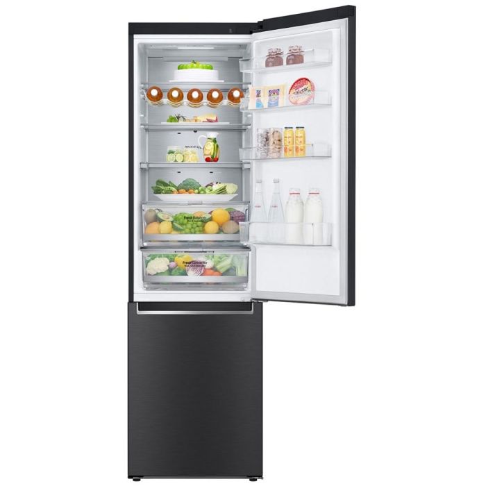 LG Kühl- Gefrierkombination GBB92MCABP Matte Black