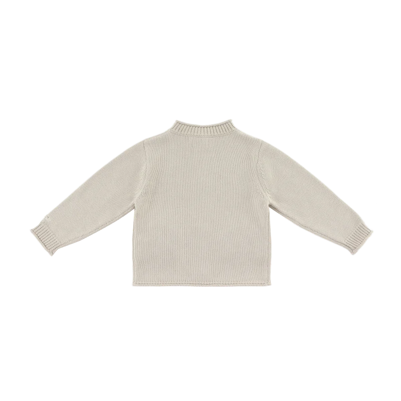 Dieck Cardigan | Lammies | White Sand