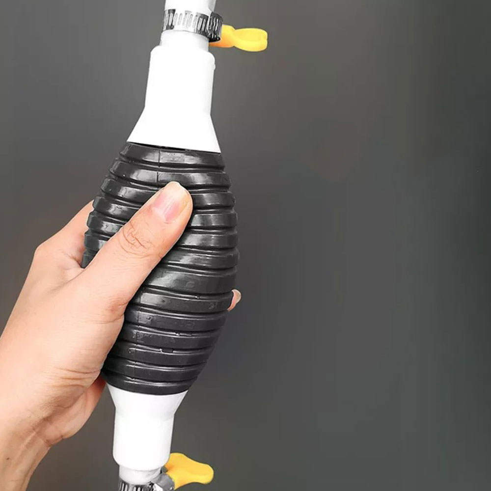 (2m) Manuelle Wasserpumpe Flüssigkeiten Umfüllpumpe für Aquarium / Benzin / Öl