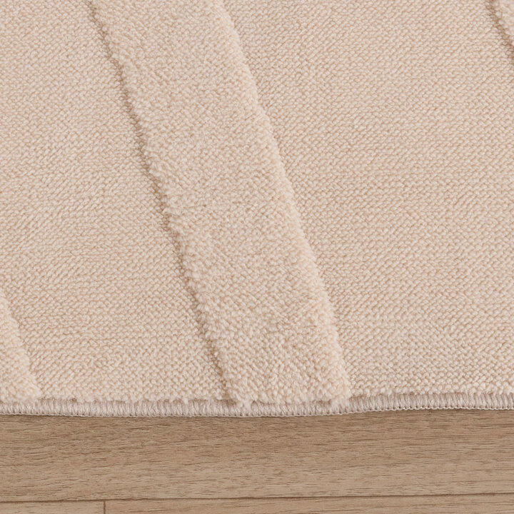 Scandinavisch vloerkleed - Charm Shapes Beige