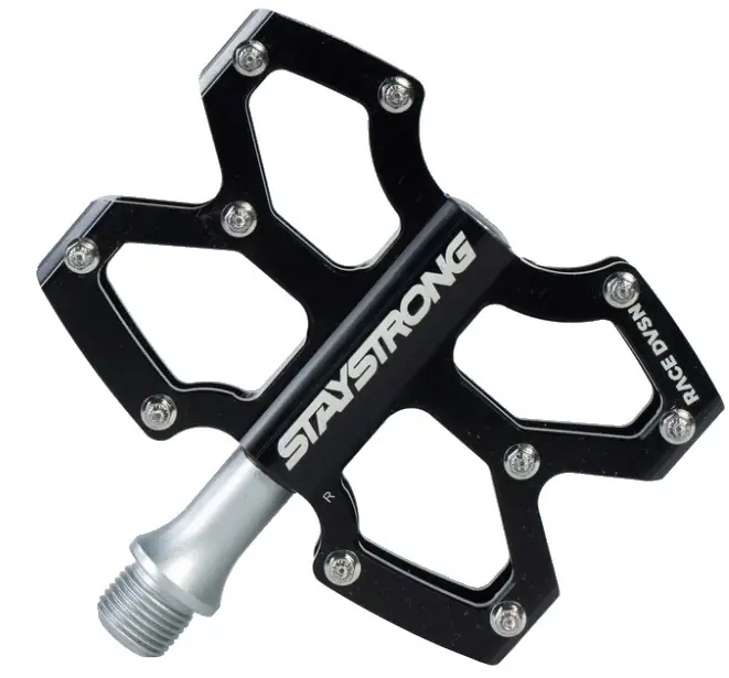 Stay Strong Axis Mini Pedale Sort BMX Pedaler
