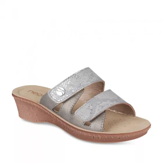 Mules GRIS NEOSOFT RELAX