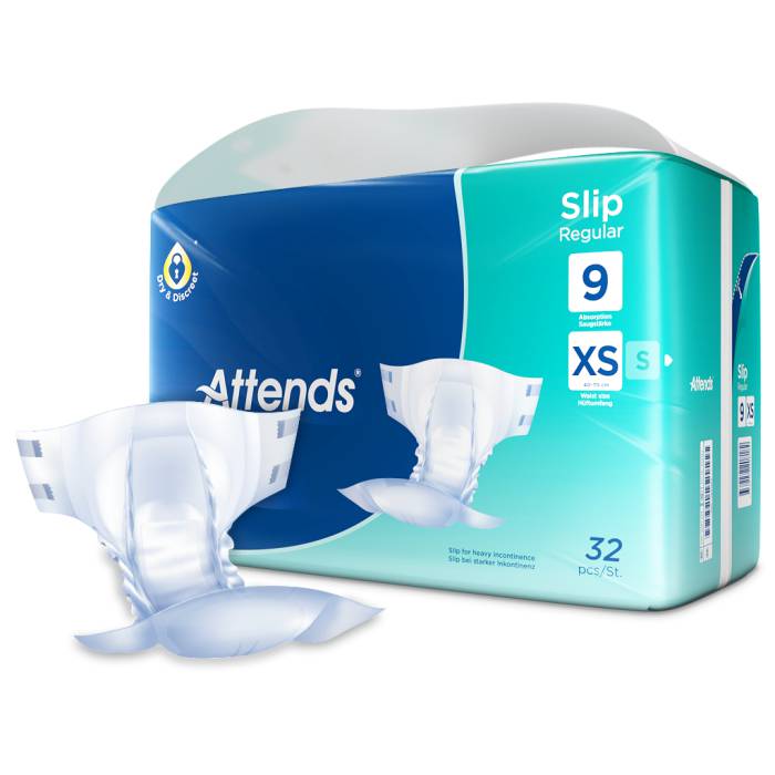 Attends Slip Regular 9 Maat Xs (32 Stuks)