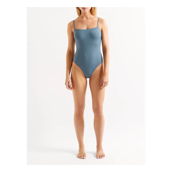 Eres Maillot 1 Pièce Aquarelle | Bleu gris