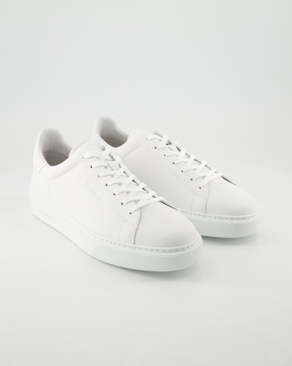 Woolrich Classic Court Sneaker in Weiß