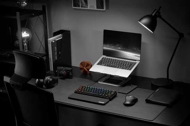 NOS C-450 Mini PRO RGB gaming-tastatur (sort)
