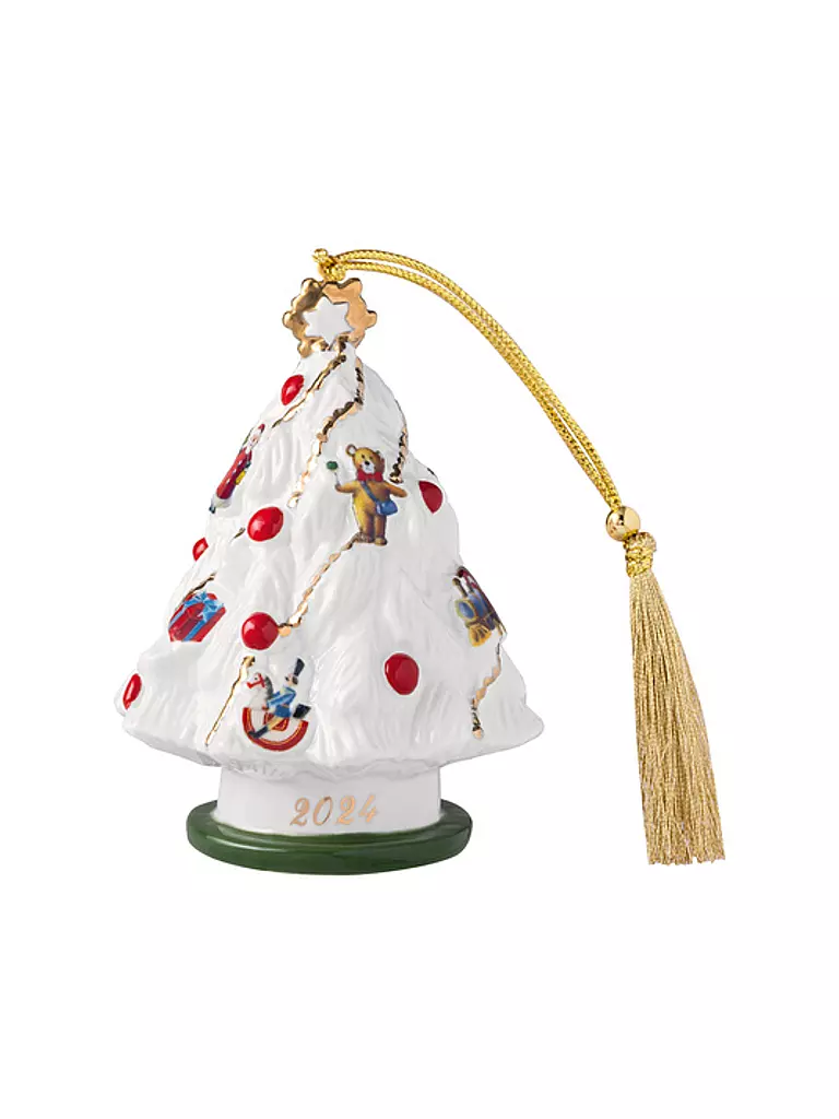 VILLEROY & BOCH Weihnachtsornament 9,8cm Christbaum CHRISTMAS CLASSICS  bunt