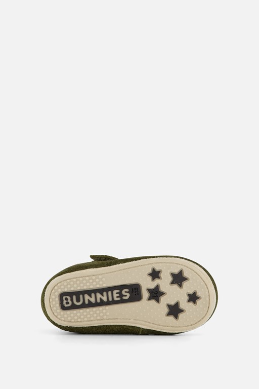 Bunnies JR leren lopen velcro groen