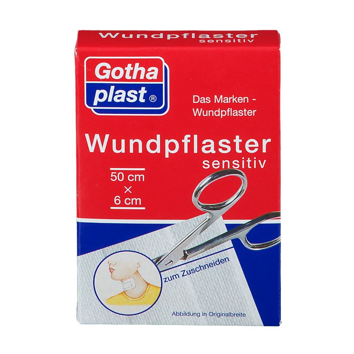 Gothaplast® Comfort und sensitiv (hypoallergen) 50 cm x 6 cm
