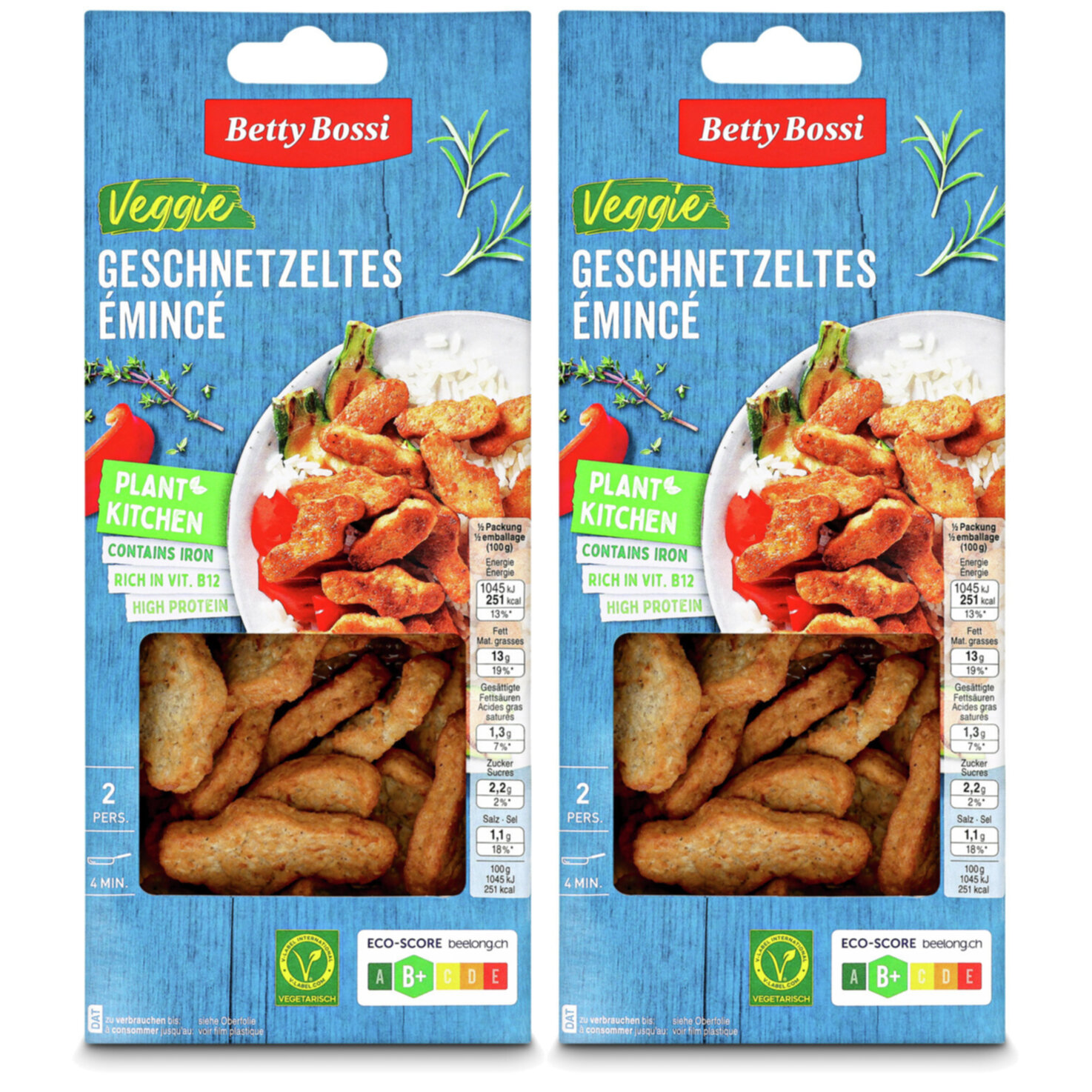 Betty Bossi Plant Kitchen Vegi Geschnetzeltes