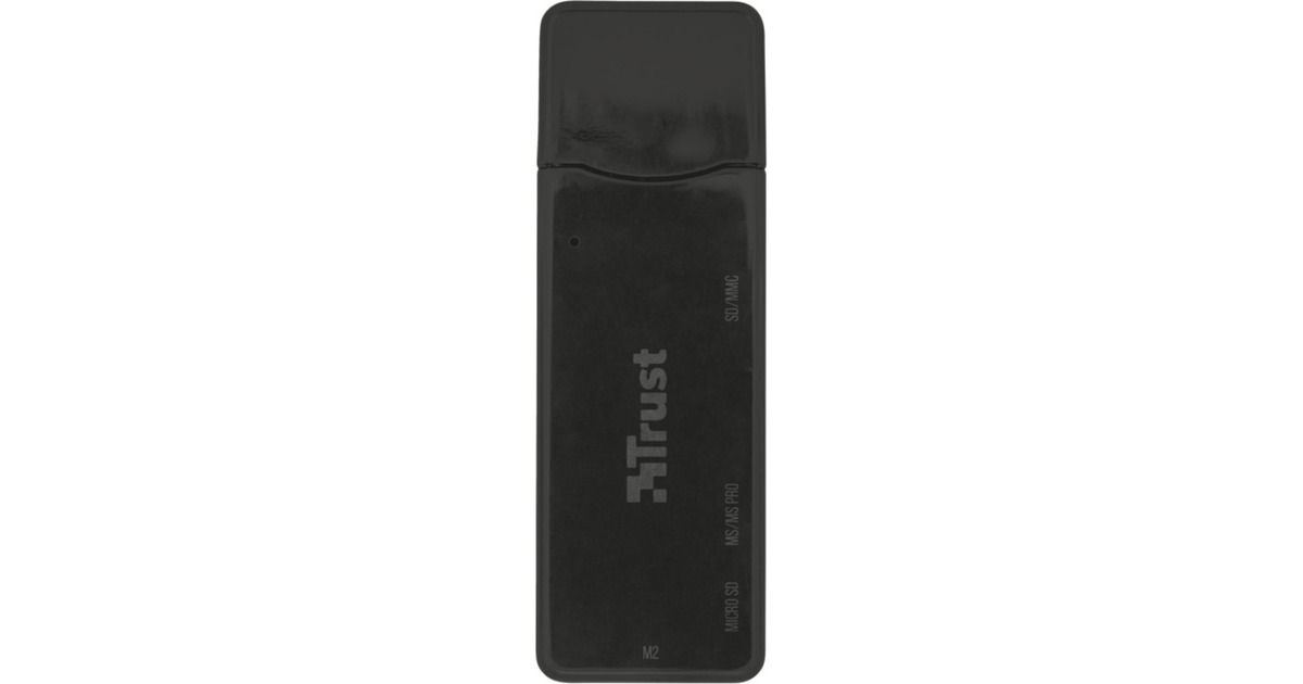 TrustNanga USB 3.1 Cardreader kaartlezer  (Zwart)