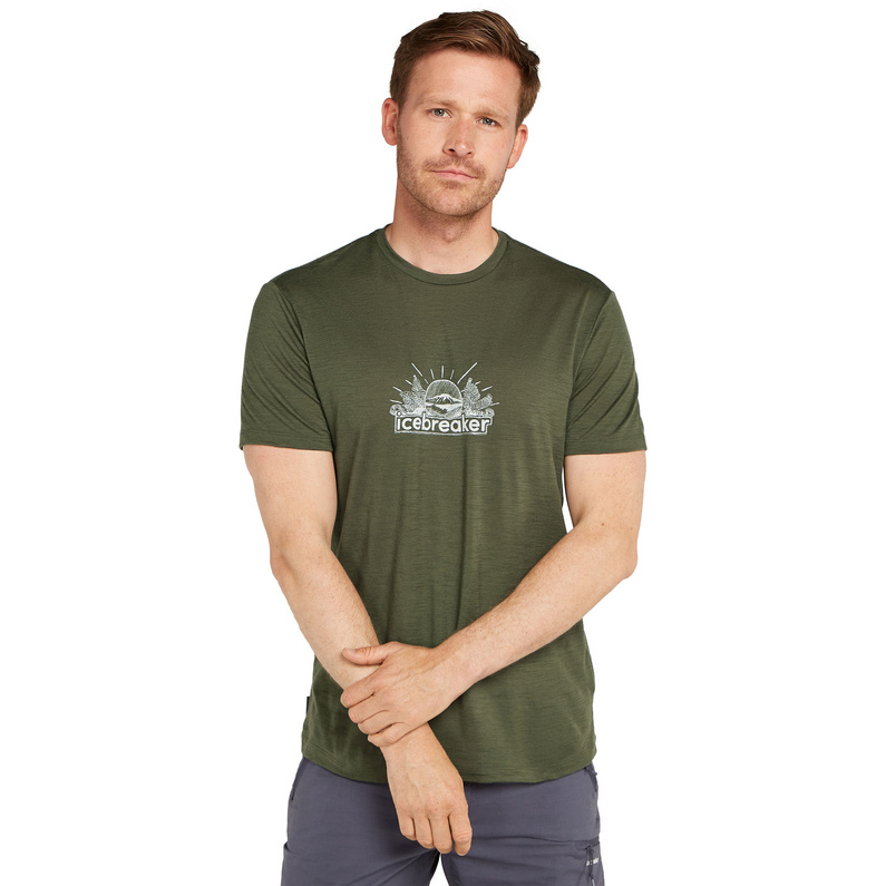 Icebreaker Herren Tech Lite III Grown Naturally T-Shirt