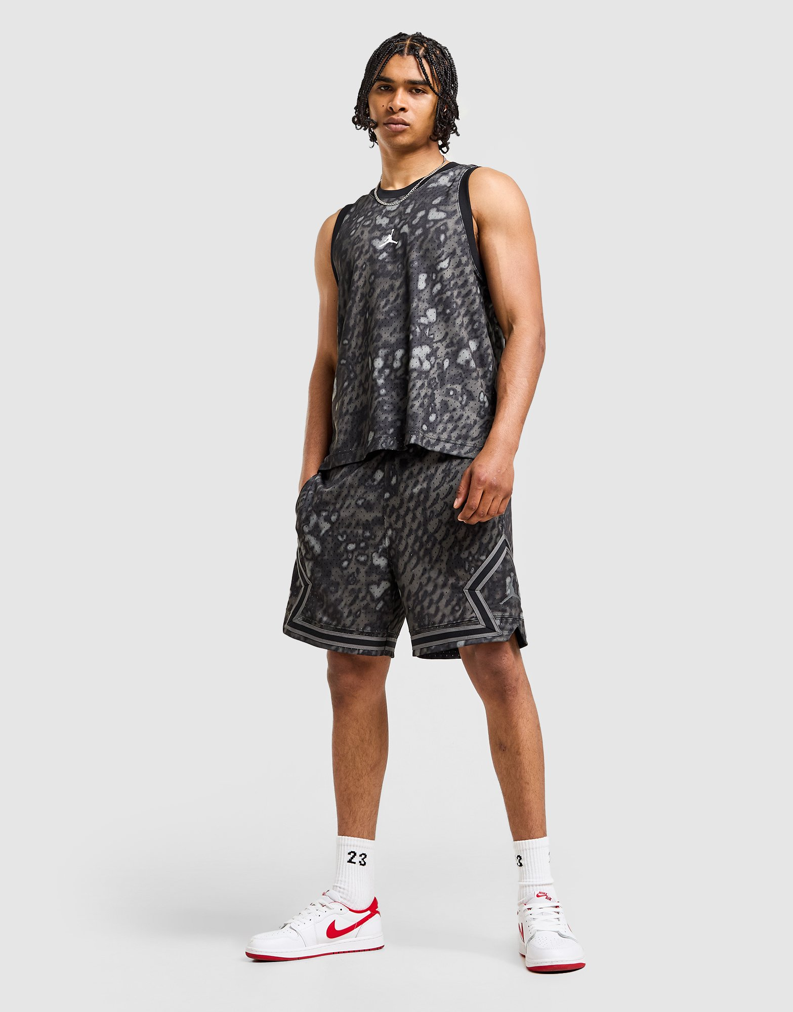 Jordan Débardeur Imprimé Mesh Homme