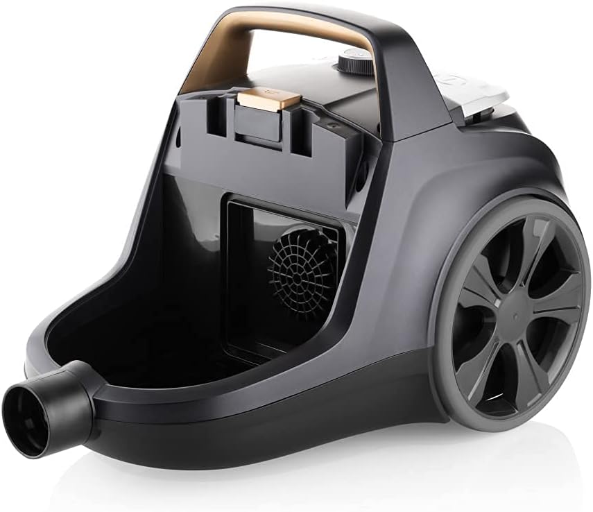 ETA Beutelloser Staubsauger Grande Animal I 850W I 2X HEPA-Filter I 3.2l Volumen I Einzigartiger DermoPet-Aufsatz für Tierfelle und Tierhaare I Bodenstaubsauger