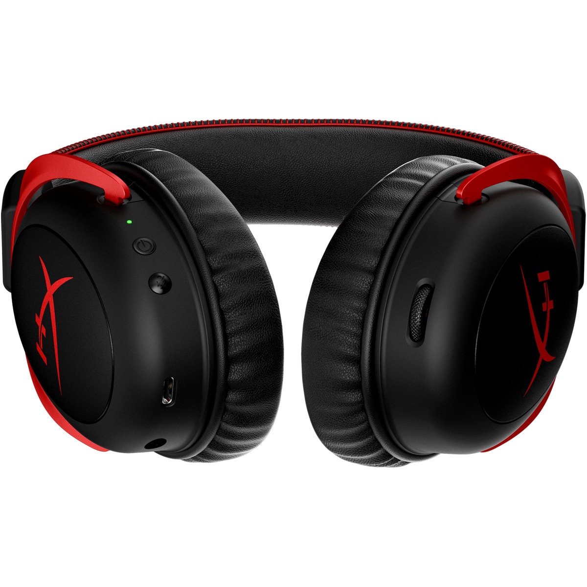HyperX Cloud II Wireless gaming headset (sort/rød)