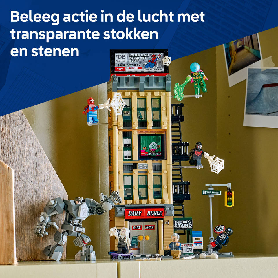 LEGO Marvel Spider-Man vs. Mysterio: de Daily Bugle 76342