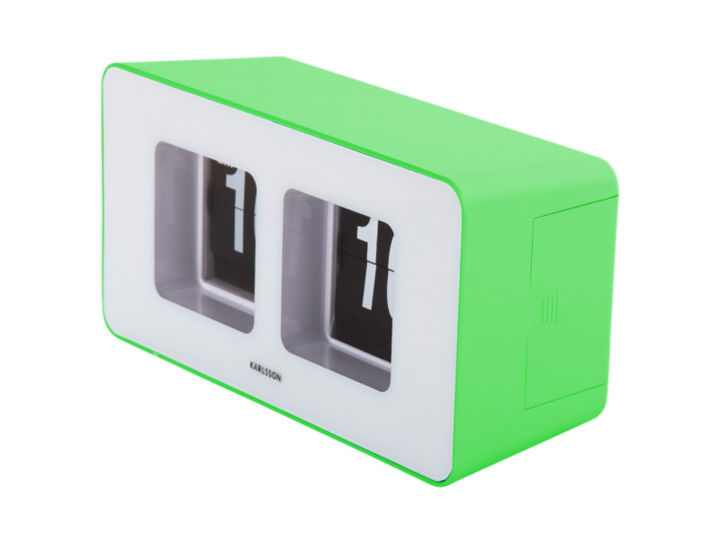 Wall/Table Clock Funky Flip KA6042BG Bright green