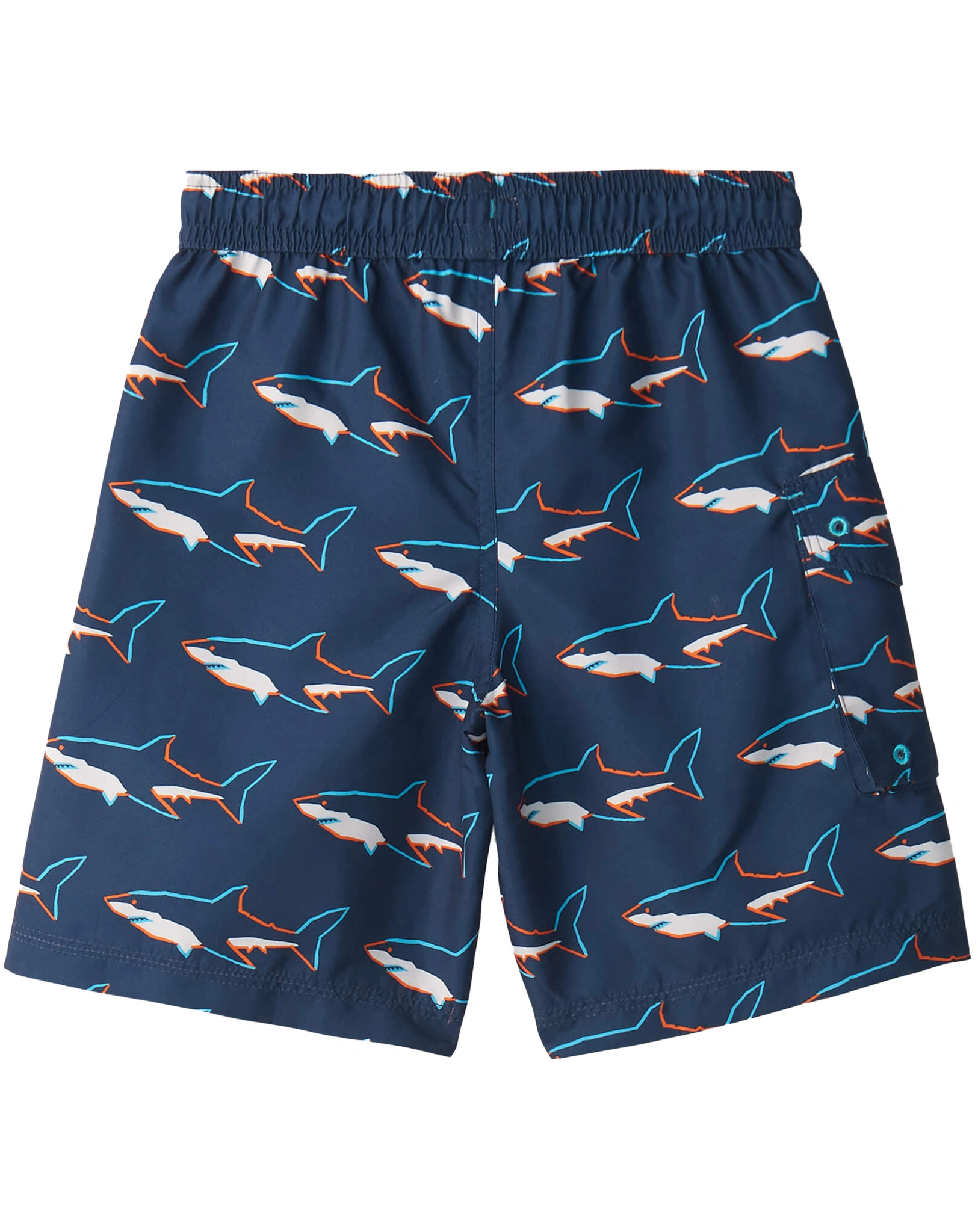 Badeshorts SWIMMING SHARKS in blau