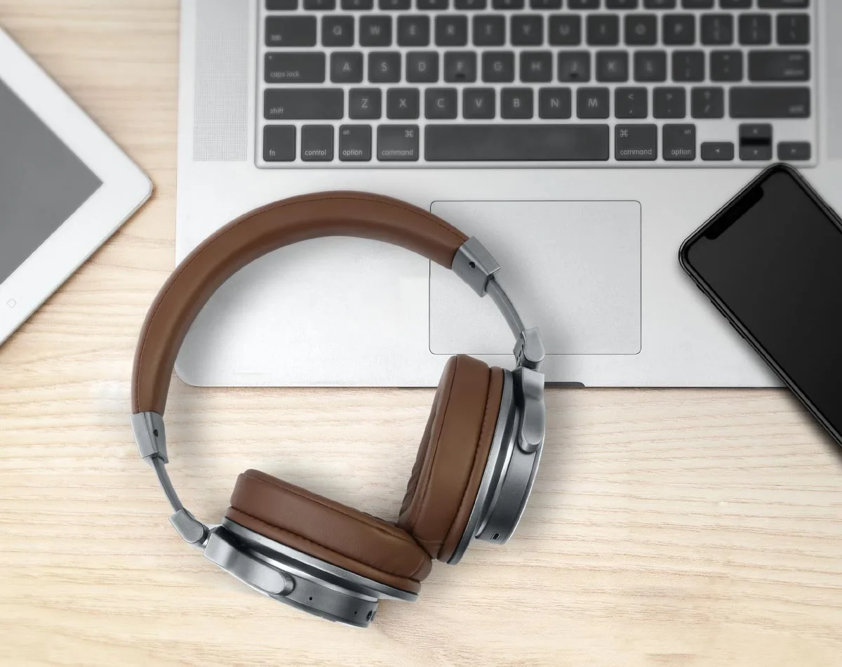 Muse M-278 BT Marron Casques Bluetooth