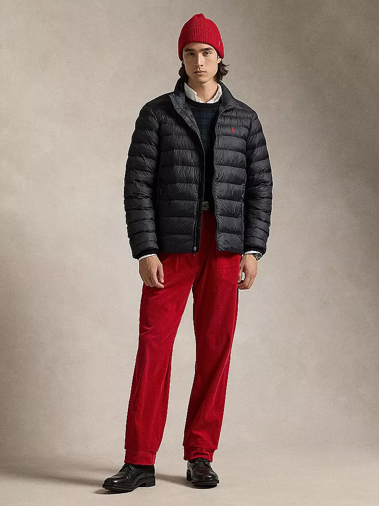 POLO RALPH LAUREN Leichtsteppjacke  schwarz