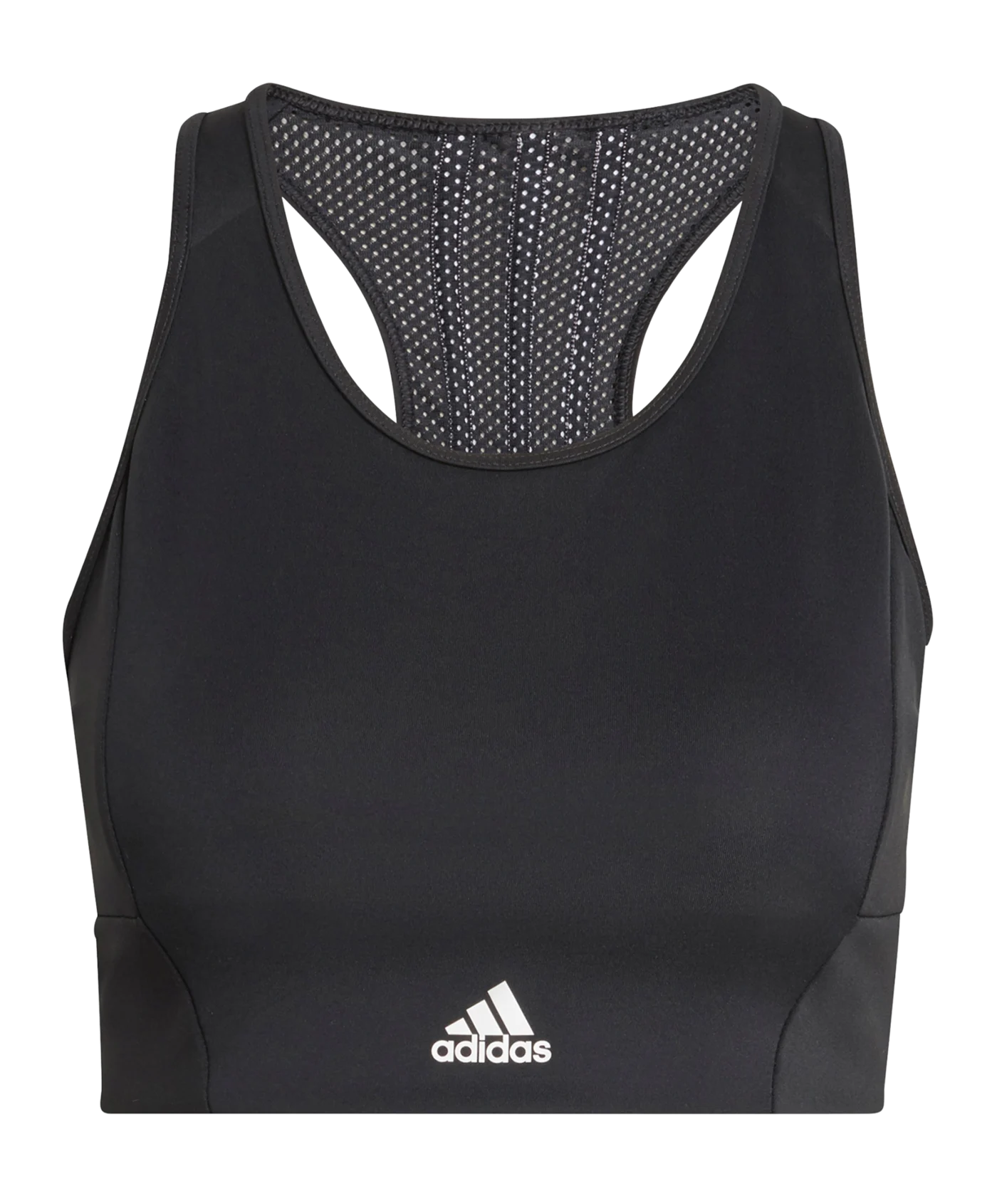 adidas 3 Stripes Sport-BH Training Damen Schwarz
