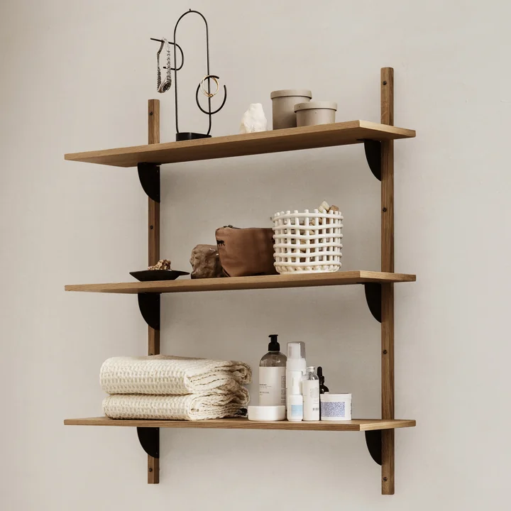 Ferm Living - Keramik Korb, gross, cashmere