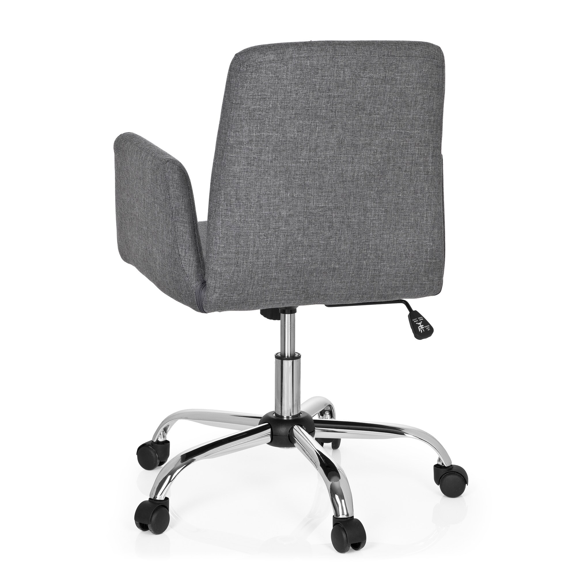 Home Office Bürostuhl FLOW Stoff mit Armlehnen hjh OFFICE