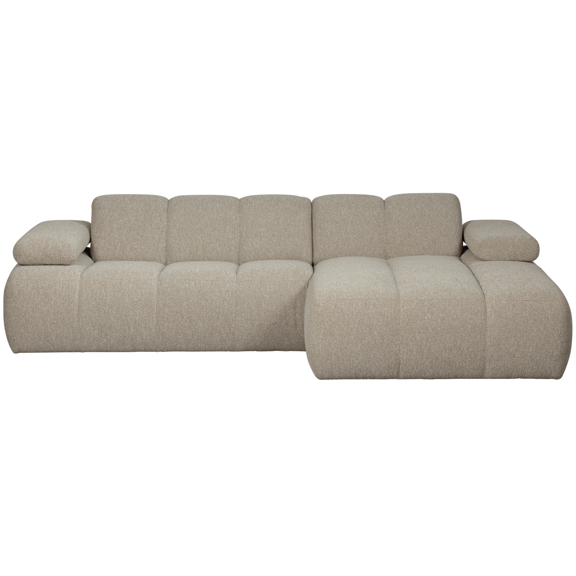 Mojo Chaise Longue - Bouclé - Beige Melange Mojo Chaise Longue - Rechts - Bouclé - Beige Melange