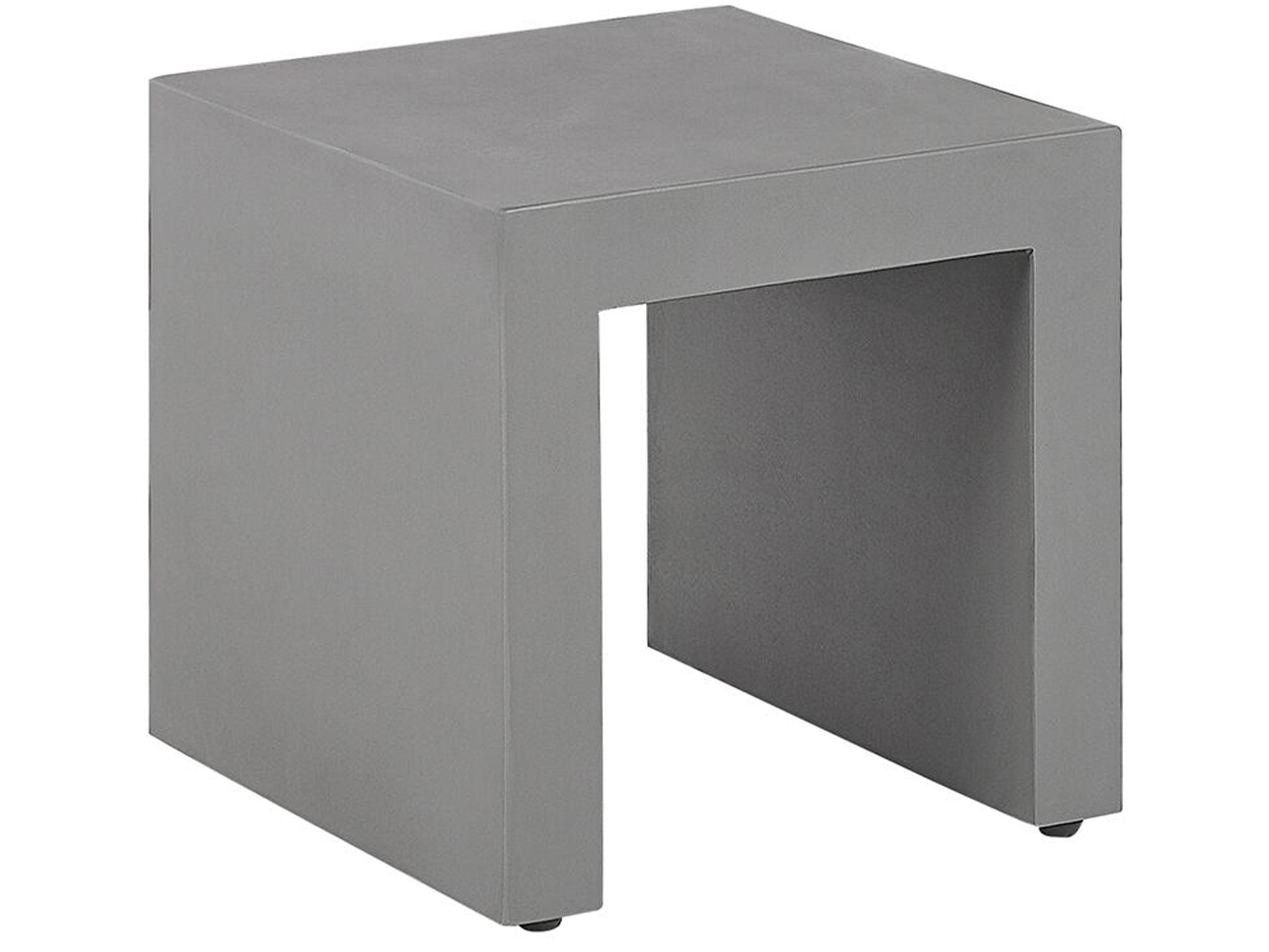Tuinset met krukken 6-zits TARANTO Beton Grijs
