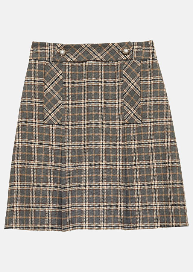 Jupe Jimmygrise en tartan