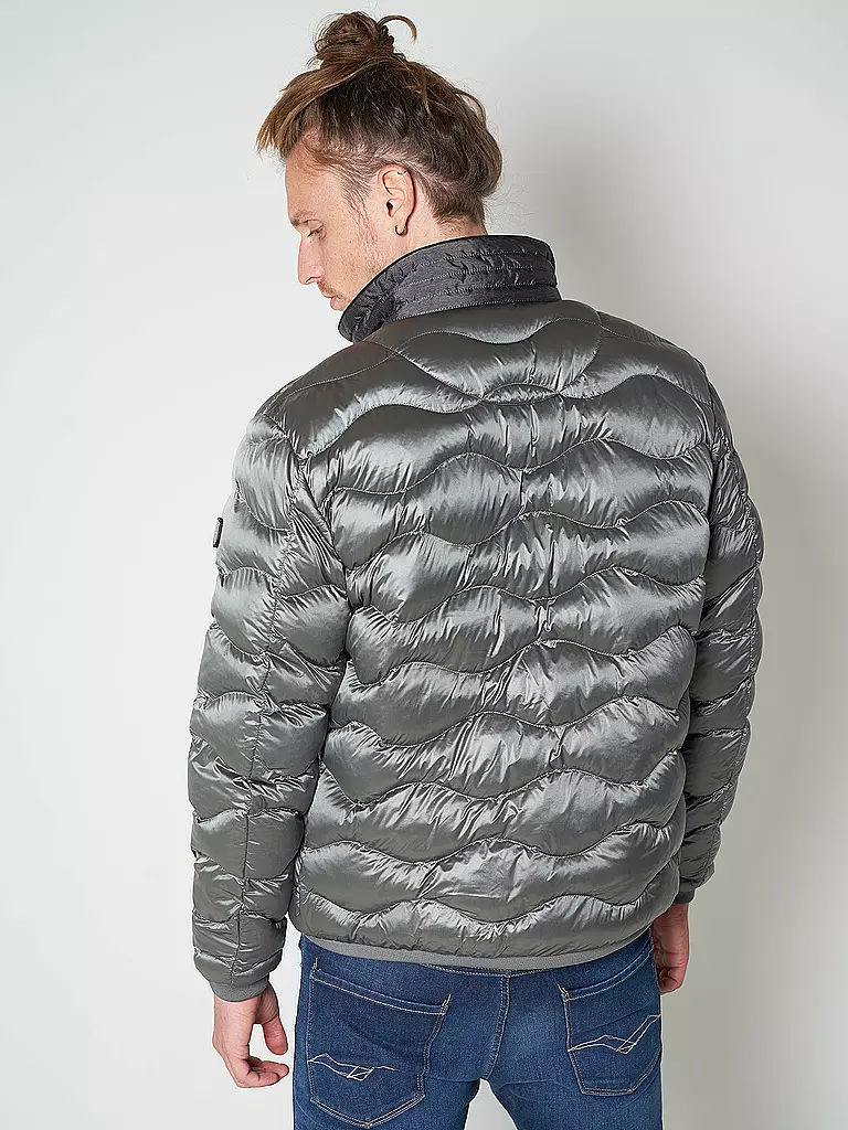 WELLENSTEYN Leichtsteppjacke  grau