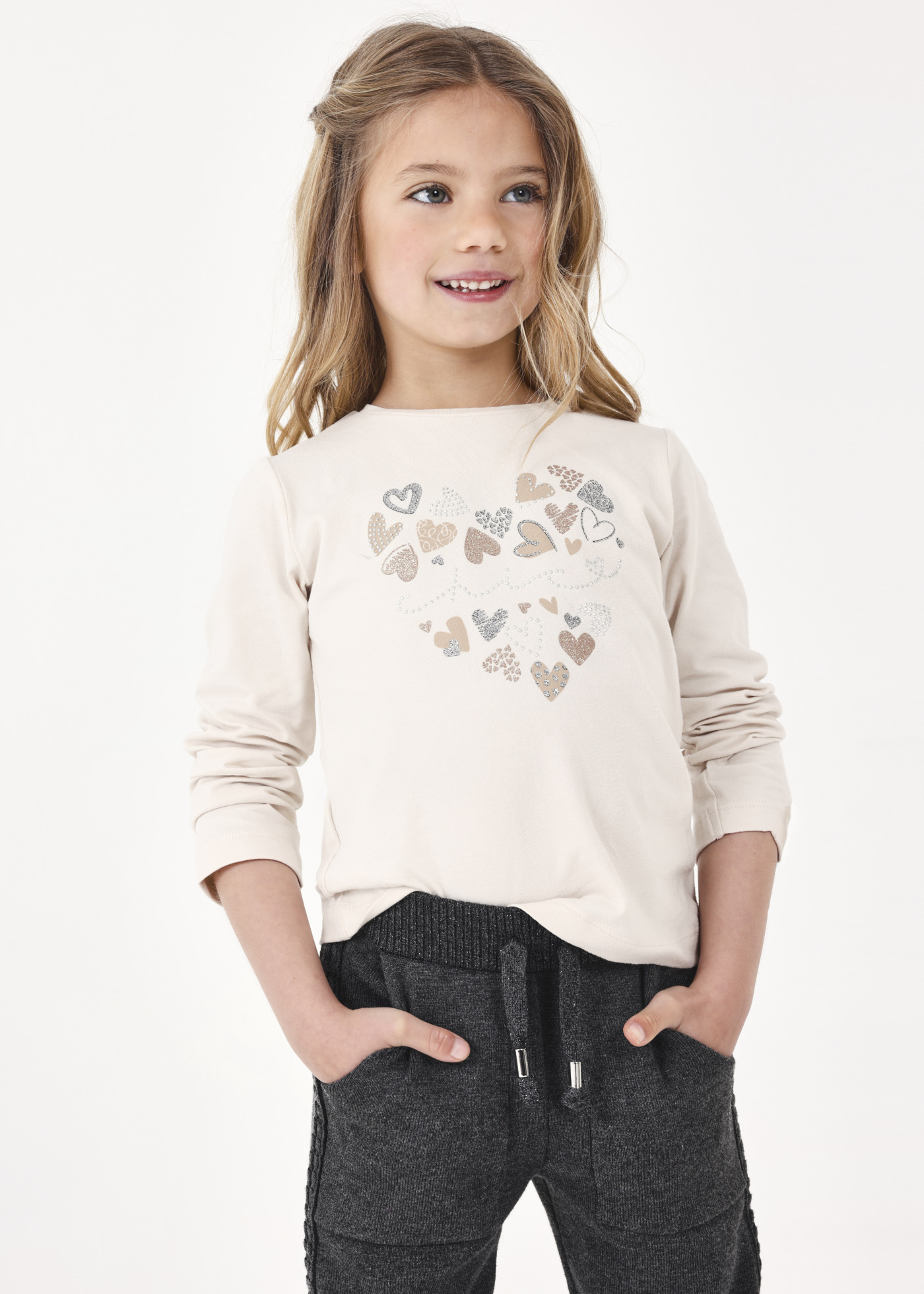 Camiseta estampada Better Cotton para meninas