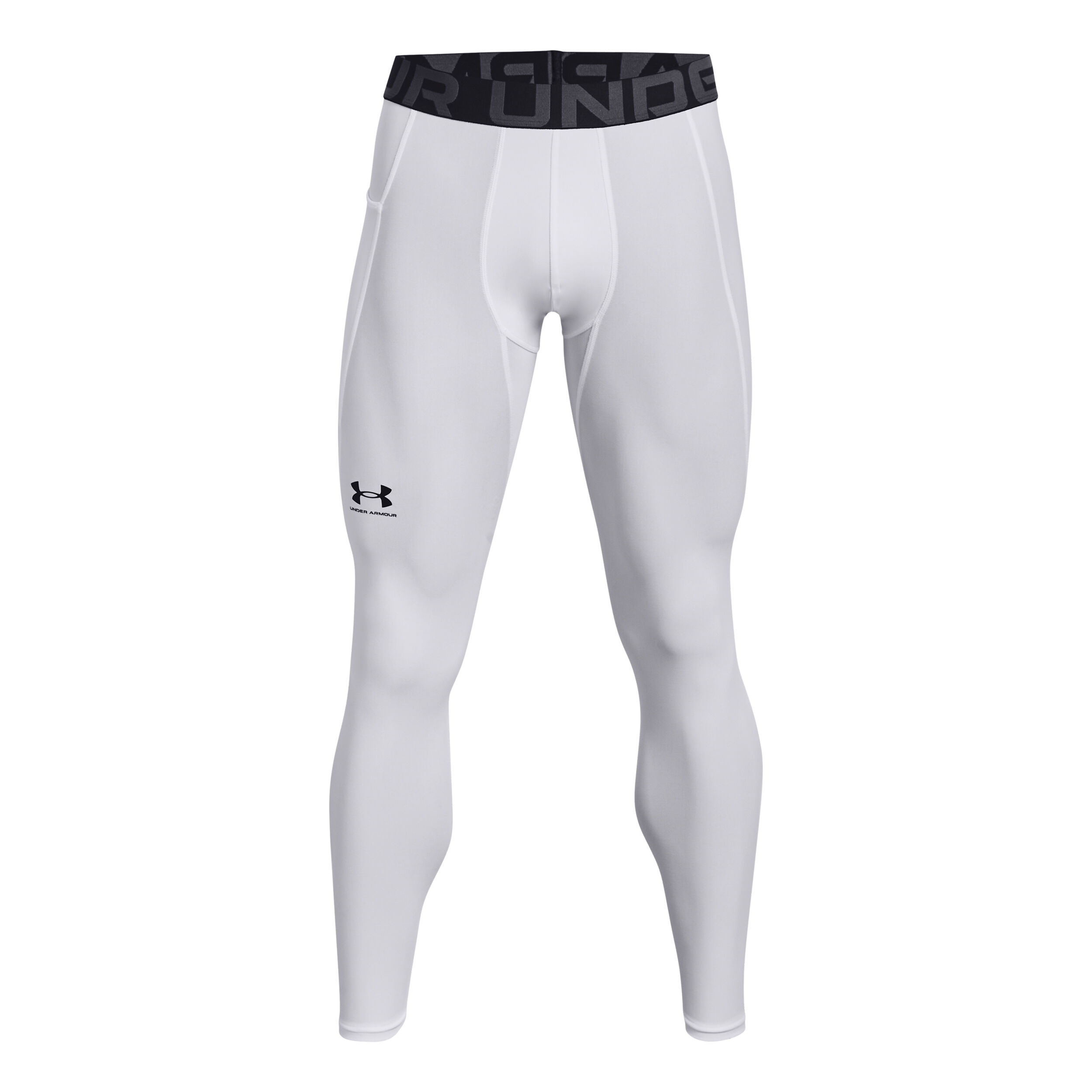 Under Armour Heatgear Collant Tight Hommes - Blanc , Noir