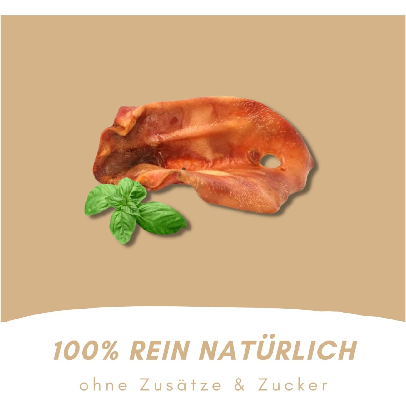 Supravit Schweineohren Kausnack für Hunde500g