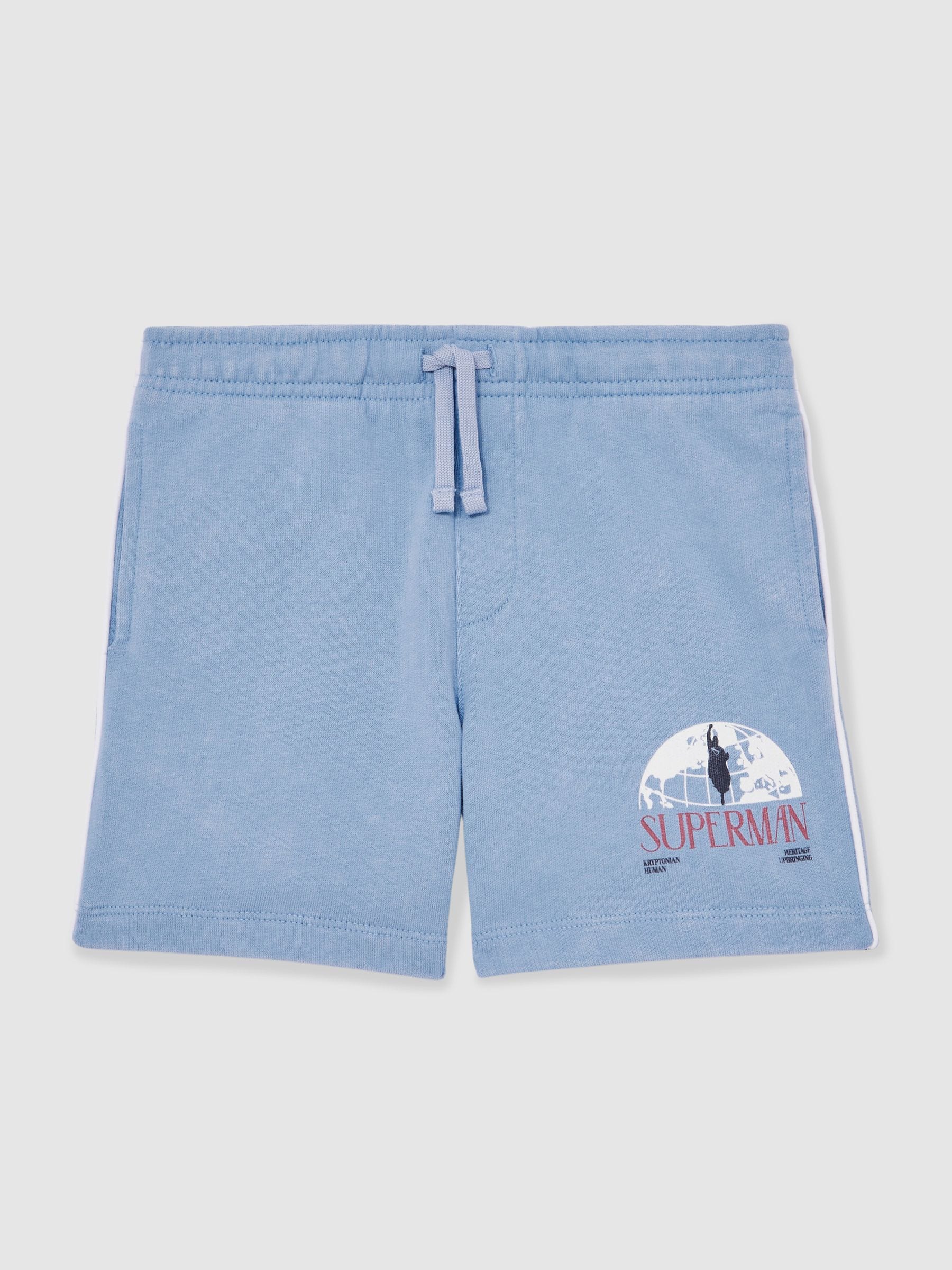 Superman | Reiss Logo-Print Shorts