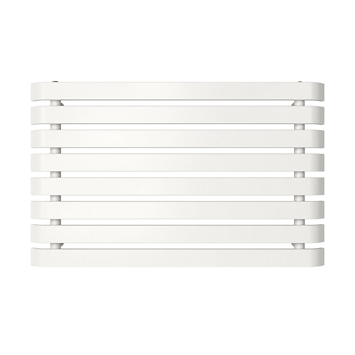 Radiateur eau chaude GoodHome Wilsona Horizontal Blanc 605 W