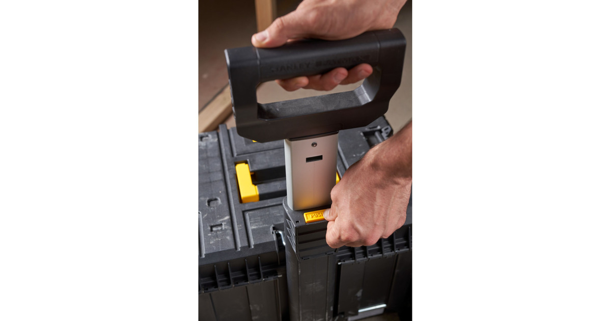 StanleyFATMAX PRO-STACK Gereedschapswagen  (Zwart/geel)