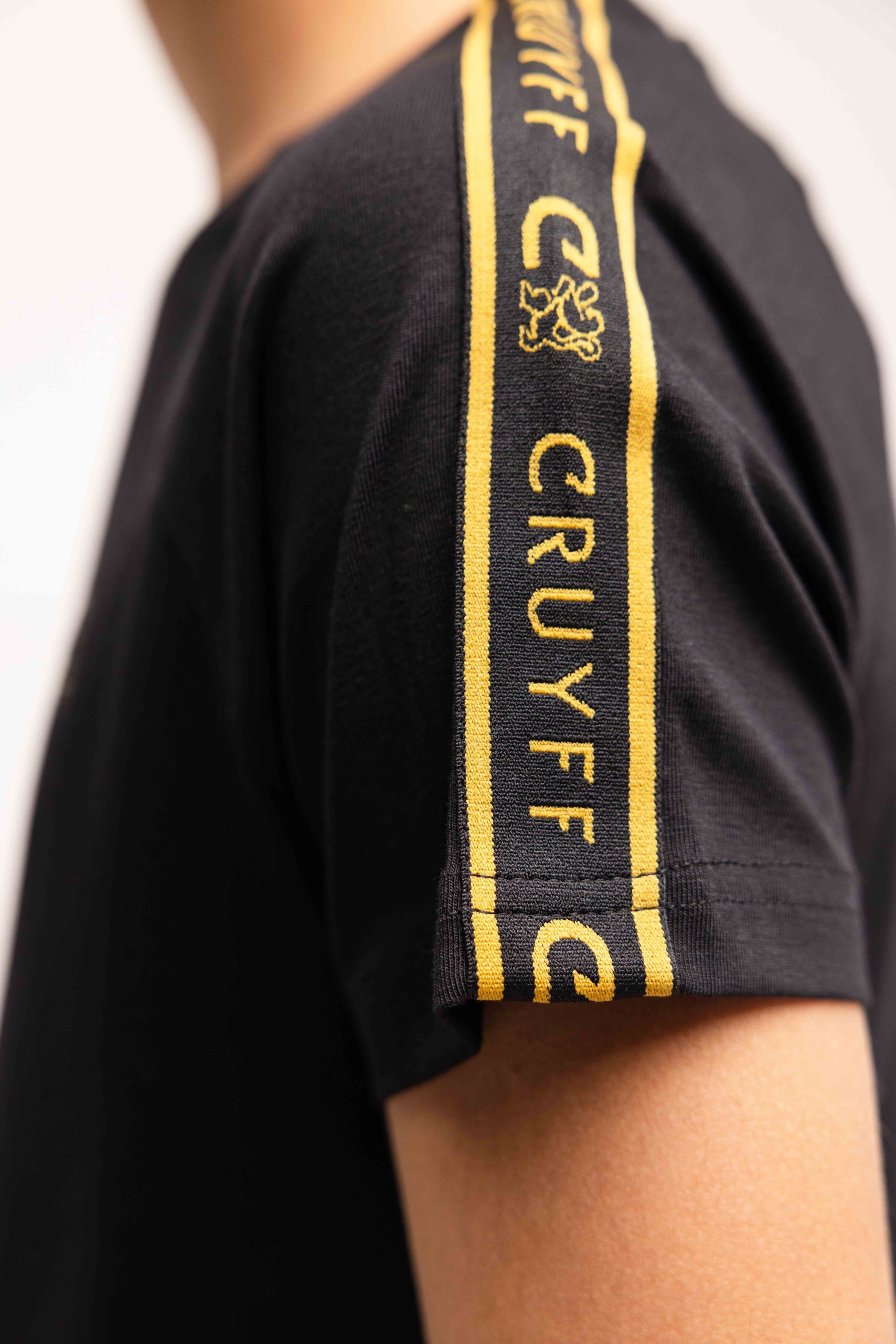 Cruyff Xicota T-Shirt Kids Zwart/Goud