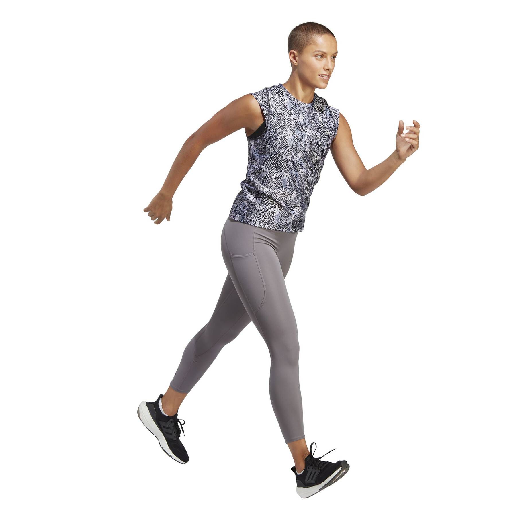 adidas Performance| Damen Top FAST AOP